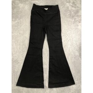 We The Free Jeans Women 30x32 (Tag 31) Black Flare Bell Bottom Pull On High Rise